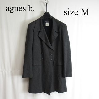 アニエスベー(agnes b.)のagnes b. ダブル チェスター コート アウター ジャケット フレンチ 2(チェスターコート)