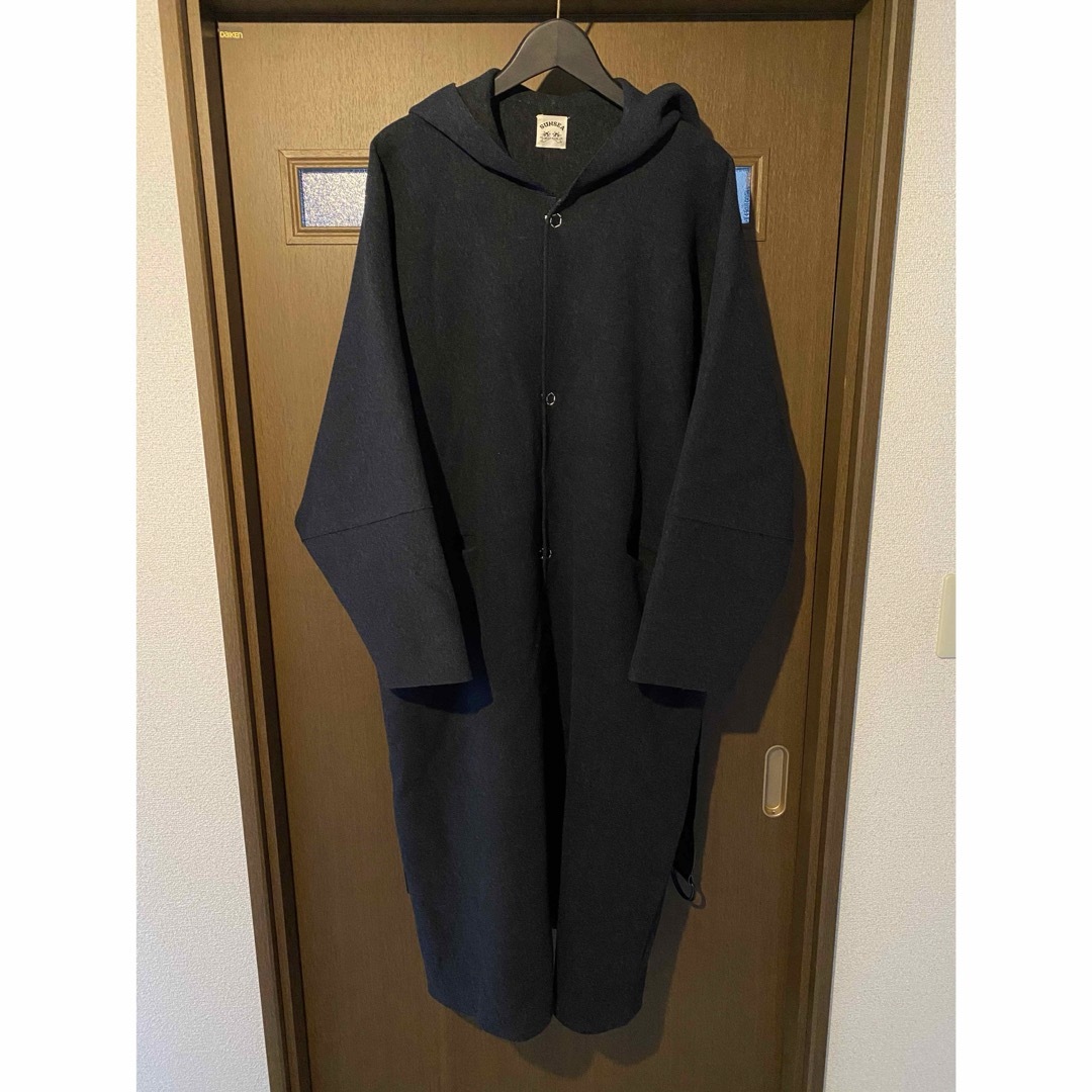 SUNSEA(サンシー)のSUNSEA サンシー　19AW coat ジェダイ　コート　ブラック　2 M メンズのジャケット/アウター(その他)の商品写真