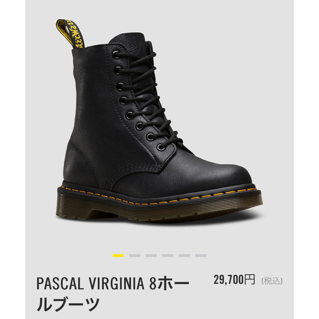 Dr.Martens(ドクターマーチン)のPASCAL VIRGINIA 8ホールブーツ　ドクターマーチン レディースの靴/シューズ(ブーツ)の商品写真