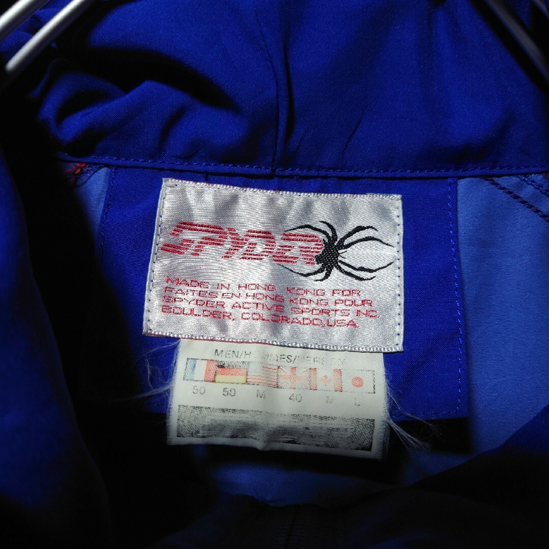 SPYDER(スパイダー)の【SPYDER】ナイロンアノラックパーカー 蜘蛛の巣 スキー、スノボーS-292 メンズのジャケット/アウター(ナイロンジャケット)の商品写真