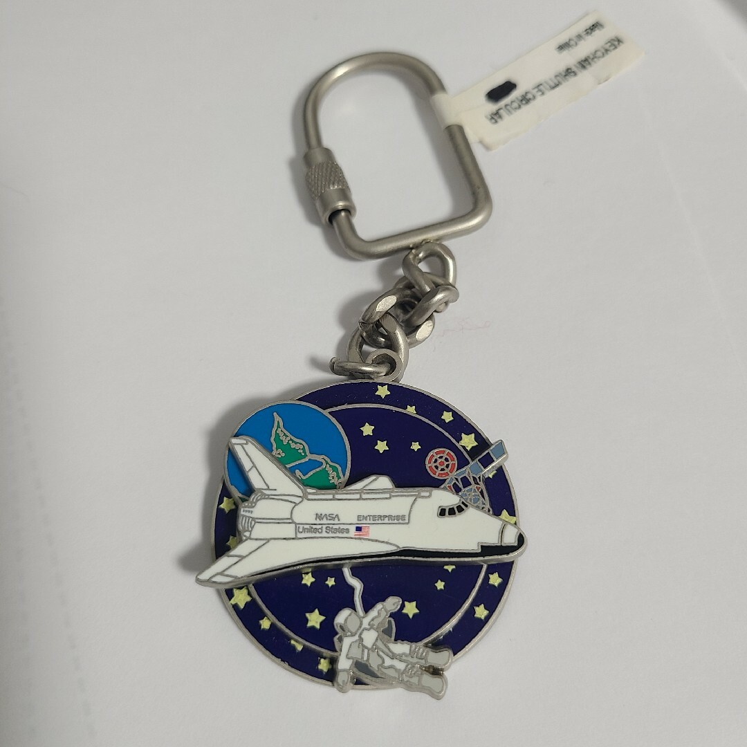 アメリカ　ワシントンDC　国立航空宇宙博物館 宇宙飛行士　キーホルダー　未使用品 レディースのファッション小物(キーホルダー)の商品写真
