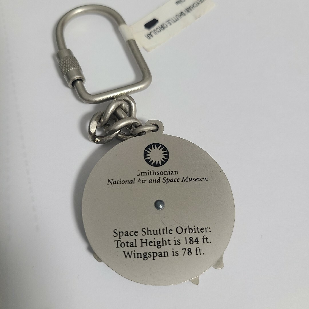 アメリカ　ワシントンDC　国立航空宇宙博物館 宇宙飛行士　キーホルダー　未使用品 レディースのファッション小物(キーホルダー)の商品写真