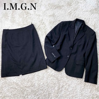 アオヤマ(青山)の【状態込特別価格】IMGN スカート スーツ セットアップ 大きいサイズ(スーツ)