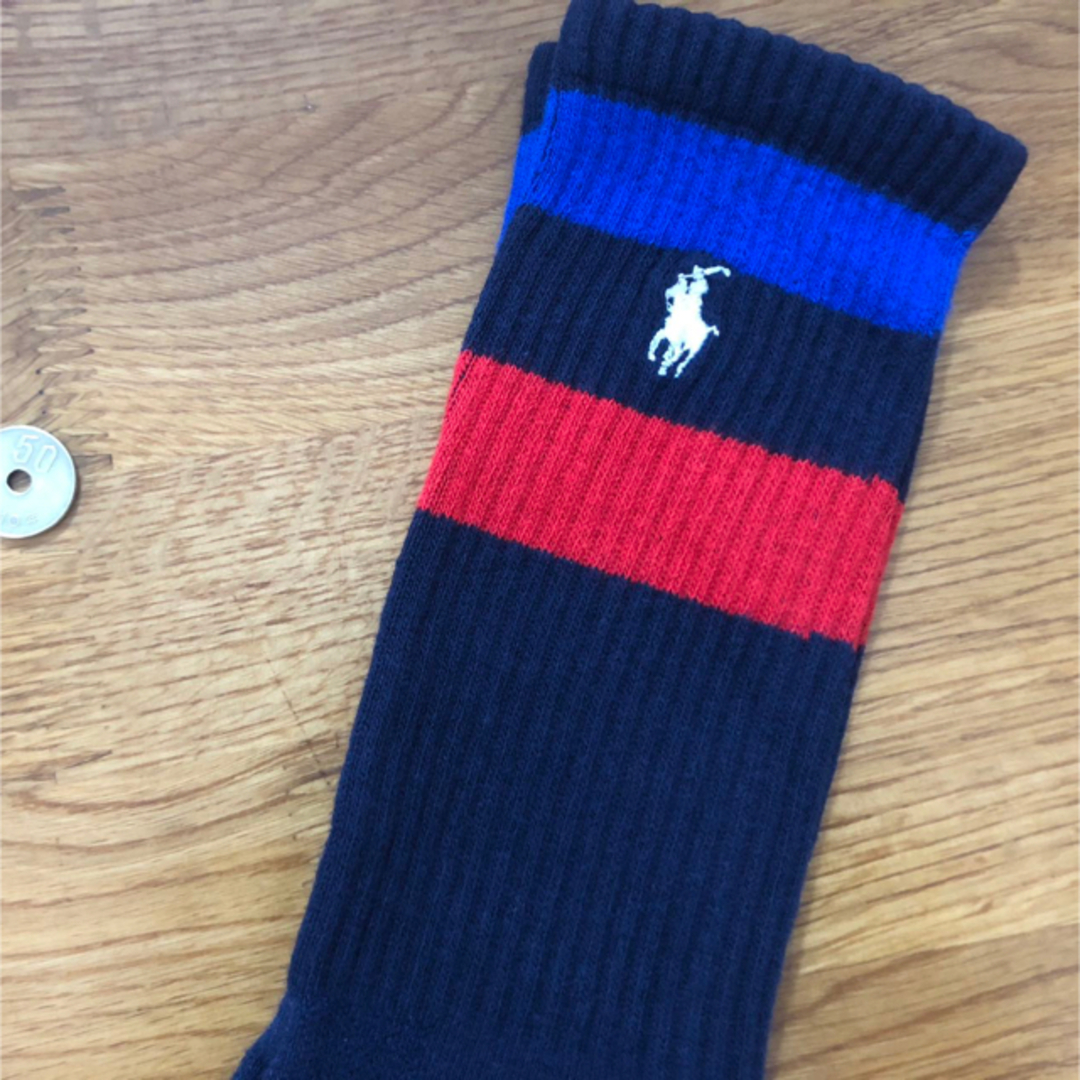 POLO RALPH LAUREN(ポロラルフローレン)の新品ポロラルフローレンメンズソックス靴下 3足セット308 メンズのレッグウェア(ソックス)の商品写真