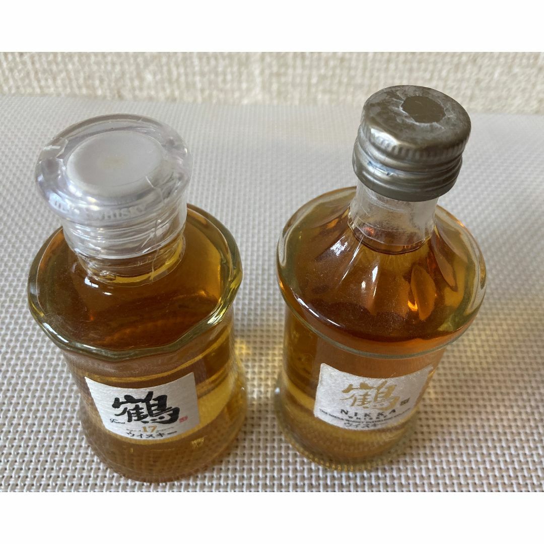 ニッカ NIKKA 鶴 『TSURU』 ミニチュア・ミニボトル 金ラベル 50m ニッカ NIKKA 鶴 『TSURU』 ミニチュア・ミニボトル 金ラベル 50m