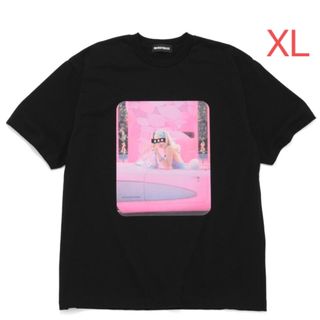 ゴッドセレクショントリプルエックス(GOD SELECTION XXX)の新品 GOD SELECTION XXX マーゴット・ロビー Tシャツ XL 黒(Tシャツ/カットソー(半袖/袖なし))