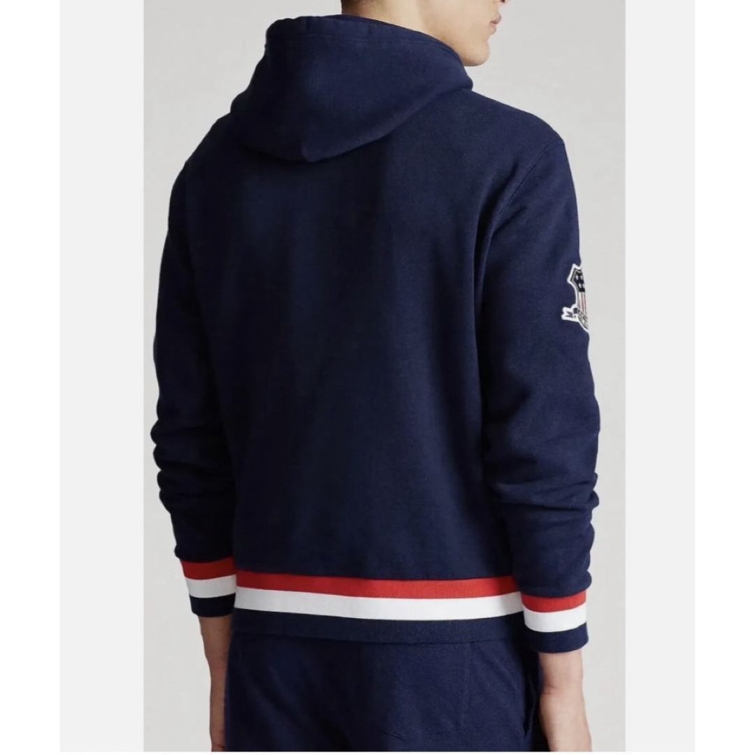 POLO RALPH LAUREN(ポロラルフローレン)のラルフローレン　パーカー　フーディー　usa ワールドカップ　フラグハッチ メンズのトップス(パーカー)の商品写真