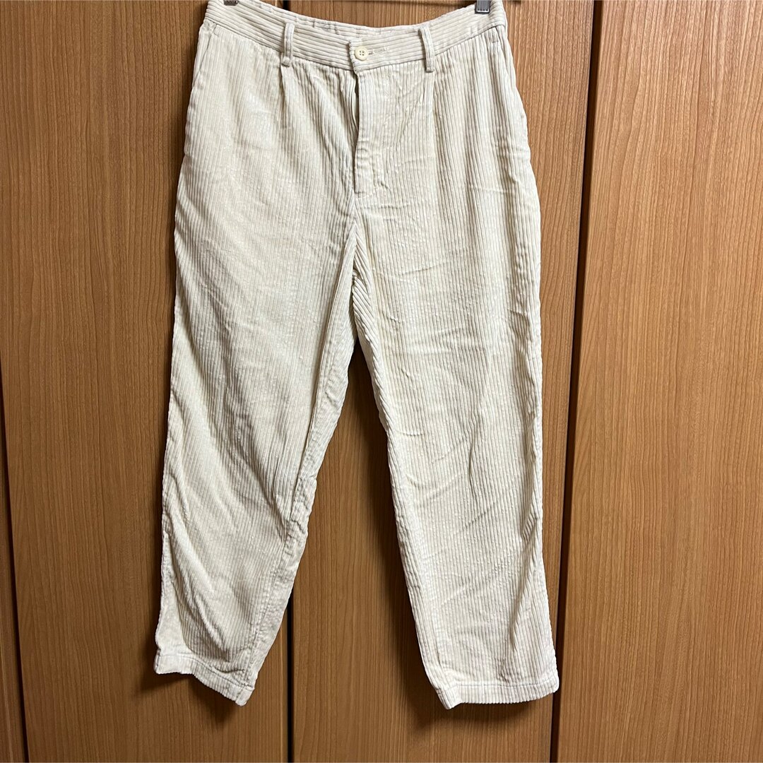 白　ホワイト　パンツ　ズボン　チノパン　冬　春　メンズ　レディース メンズのパンツ(チノパン)の商品写真