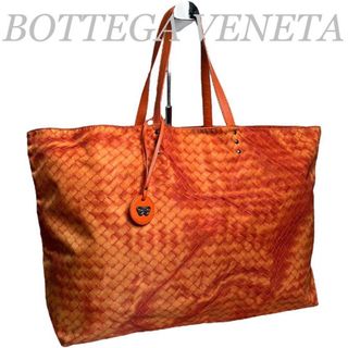 ボッテガヴェネタ(Bottega Veneta)の【値引き】ボッテガヴェネタイントレッチオリュージョントートバッグオレンジ(トートバッグ)