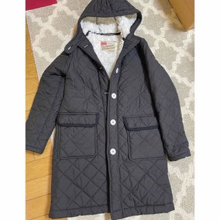 トラディショナルウェザーウェア(TRADITIONAL WEATHERWEAR)のトラディショナルウェザーウェア キルティングコート ブラック ボアファー 36(ロングコート)