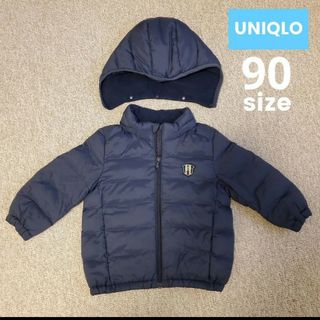 ユニクロ(UNIQLO)のお値下げ中★ユニクロ ダウン　フード取り外し可 アウター　90㎝　ジャンパー(ジャケット/上着)