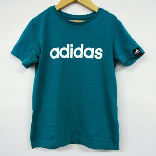 アディダス(adidas)のアディダス 半袖Tシャツ ロゴT クライマライト スポーツウエア キッズ 男の子用 130サイズ グリーン adidas(Tシャツ/カットソー)