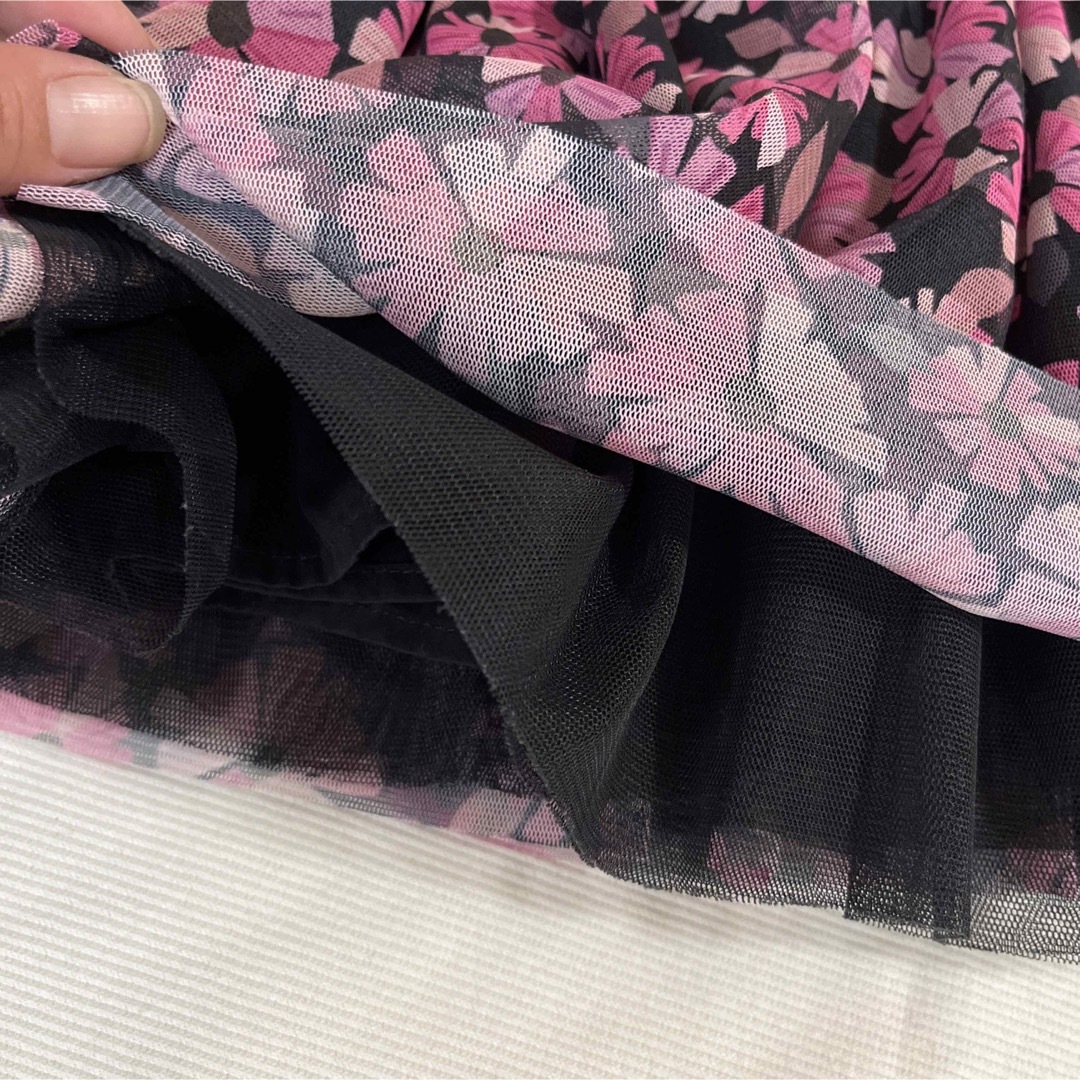 kate spade new york(ケイトスペードニューヨーク)のケイトスペード オーガンジー スカート 110 キッズ/ベビー/マタニティのキッズ服女の子用(90cm~)(スカート)の商品写真