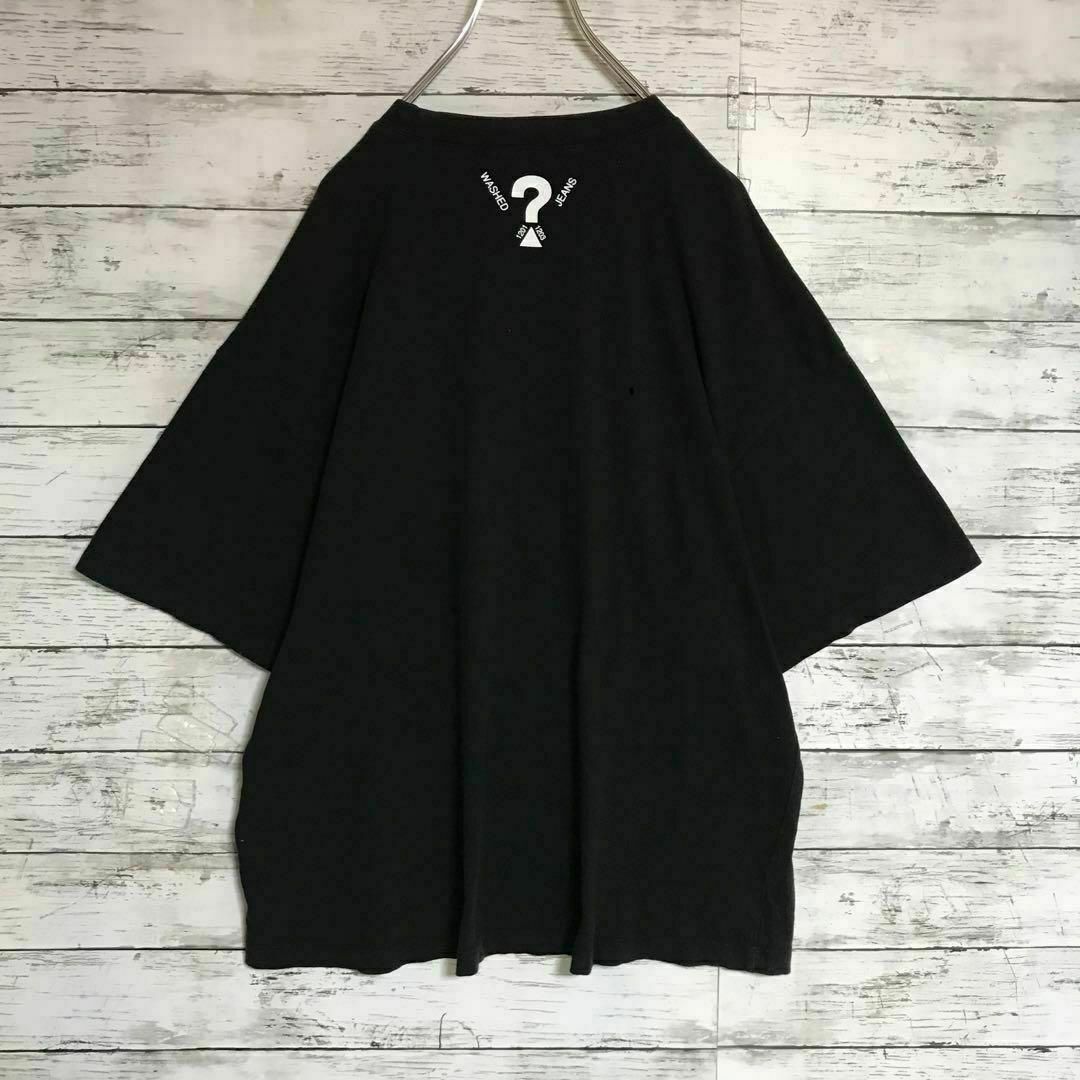 GUESS(ゲス)の【入手困難】ゲス　センターデカロゴTシャツ　ブラック　F637 メンズのトップス(Tシャツ/カットソー(半袖/袖なし))の商品写真