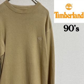 ティンバーランド(Timberland)の90s Timber Land コットン　ニット　セーター　ティンバーランド(ニット/セーター)