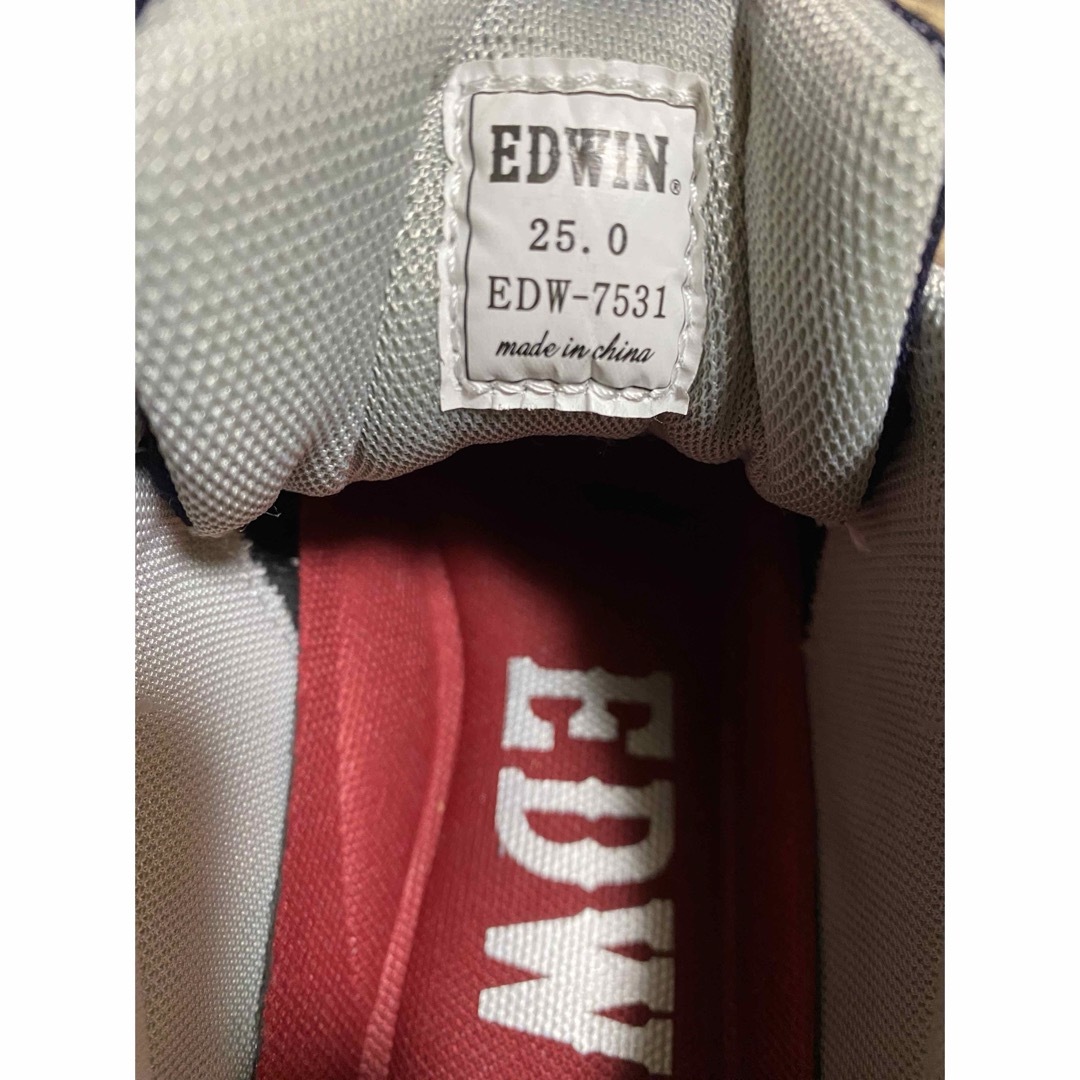 EDWIN(エドウィン)のEDWIN スニーカー 25cm メンズの靴/シューズ(スニーカー)の商品写真