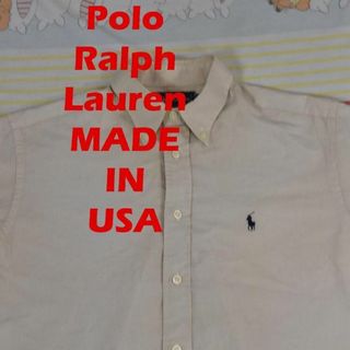 ポロラルフローレン(POLO RALPH LAUREN)のポロ ラルフローレン ボタンダウンシャツ 13802c USA製 00 80(シャツ)