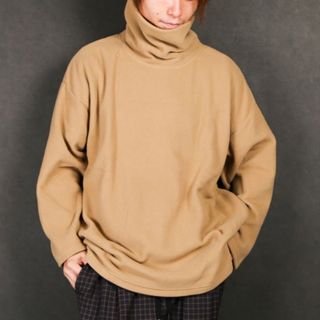 イロコイ(Iroquois)のIROQUOIS FLEECE HI NECK SIDE VENTS CS(ニット/セーター)