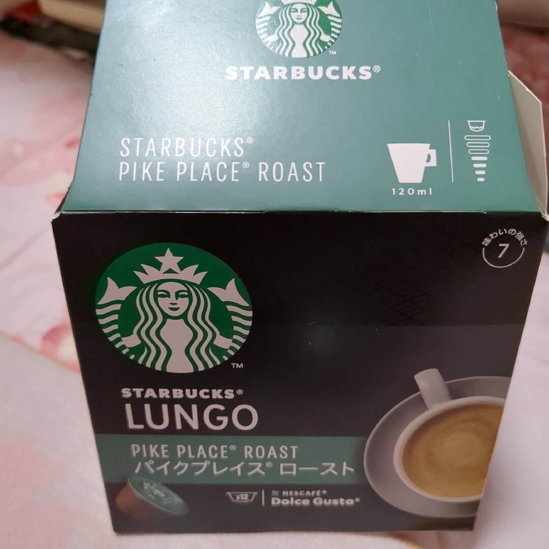 Starbucks(スターバックス)のパイクプレイスローストドルチェグストカプセル3個 食品/飲料/酒の飲料(コーヒー)の商品写真