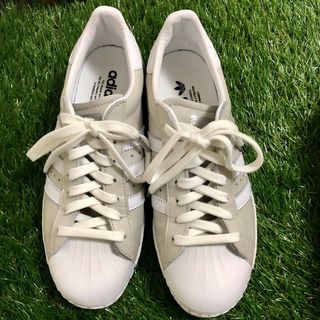 アディダス(adidas)のmi adidas Superstar 80s 23㎝ グレー(スニーカー)