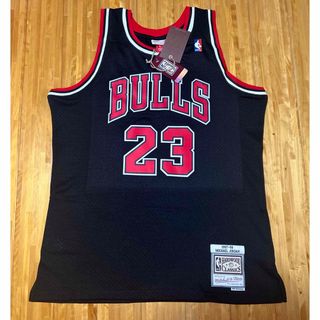 ミッチェルアンドネス(MITCHELL & NESS)のNBA ブルズ　ジョーダン　ユニフォーム　黒(バスケットボール)