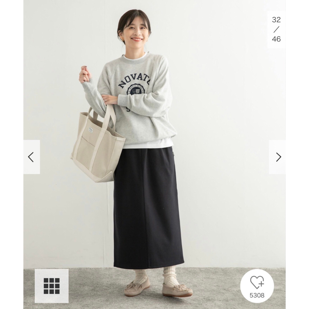 URBAN RESEARCH DOORS(アーバンリサーチドアーズ)の新品タグ付◉ DOORS add fabrics イージースカート レディースのスカート(ロングスカート)の商品写真