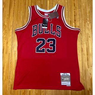 ミッチェルアンドネス(MITCHELL & NESS)のNBA ブルズ　ジョーダン　ユニフォーム　赤(バスケットボール)