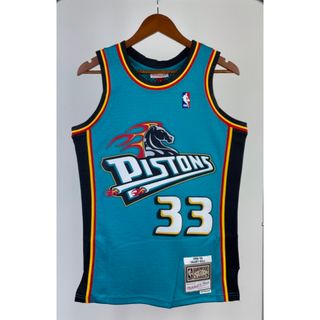 ミッチェルアンドネス(MITCHELL & NESS)のNBA ピストンズ　ヒル　ユニフォーム(バスケットボール)