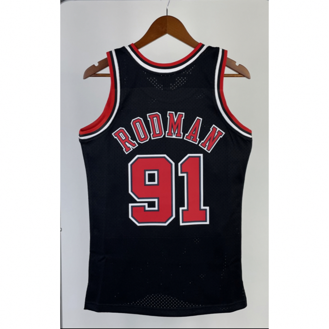 MITCHELL & NESS - NBA ブルズ ロッドマン ユニフォーム 黒の通販 by