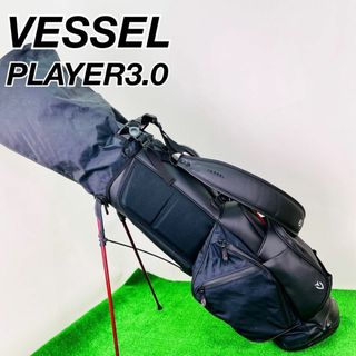 VESSEL ベッセル　PLAYER 3.0 ブラック　スタンド型(バッグ)