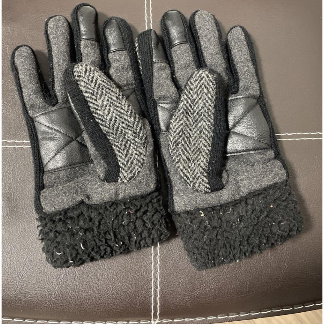 Harris Tweed(ハリスツイード)の送料込❗️Harris Tweed ハリスツイード　手袋　防寒　ツイード　UK メンズのファッション小物(手袋)の商品写真