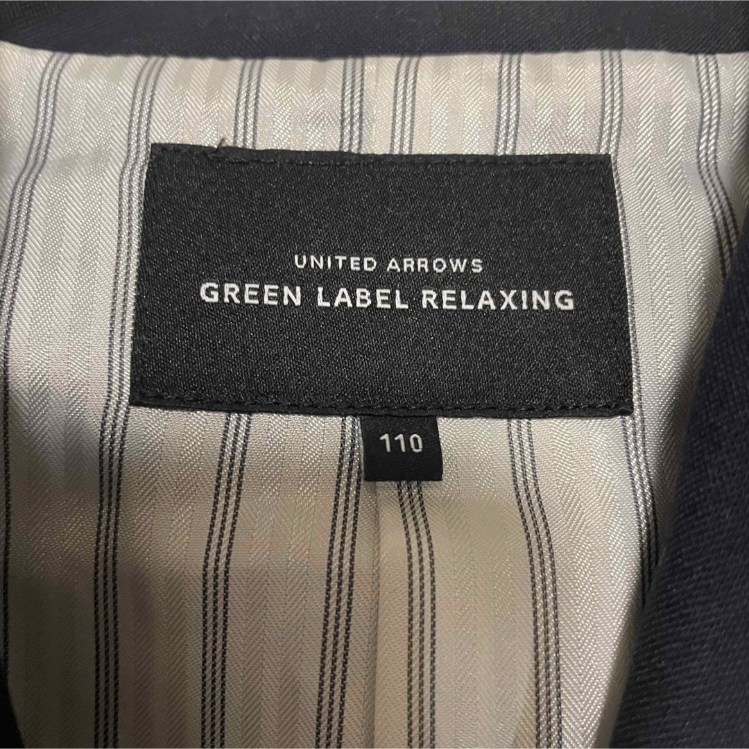 UNITED ARROWS green label relaxing(ユナイテッドアローズグリーンレーベルリラクシング)のユナイテッドアロウズ　110 フォーマル スーツ キッズ/ベビー/マタニティのキッズ服男の子用(90cm~)(ドレス/フォーマル)の商品写真