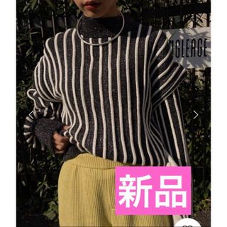 アメリヴィンテージ(Ameri VINTAGE)のSWELL STRIPE KNIT(ニット/セーター)