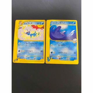 ポケモン(ポケモン)のレア　中古 ポケモンカード　シャワーズ002/T イブキのマンタイン(シングルカード)