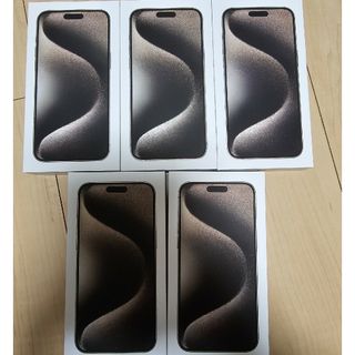 iPhone 15 pro max 256GB 5台(スマートフォン本体)