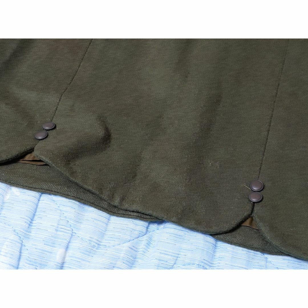 冬用♪深緑色ロングスカート♪64 レディースのスカート(ロングスカート)の商品写真