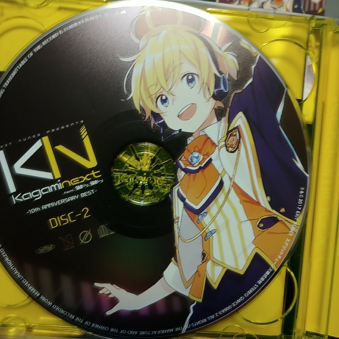 CD  Kagaminext feat.鏡音リン、鏡音レン -10th BEST エンタメ/ホビーのCD(ボーカロイド)の商品写真