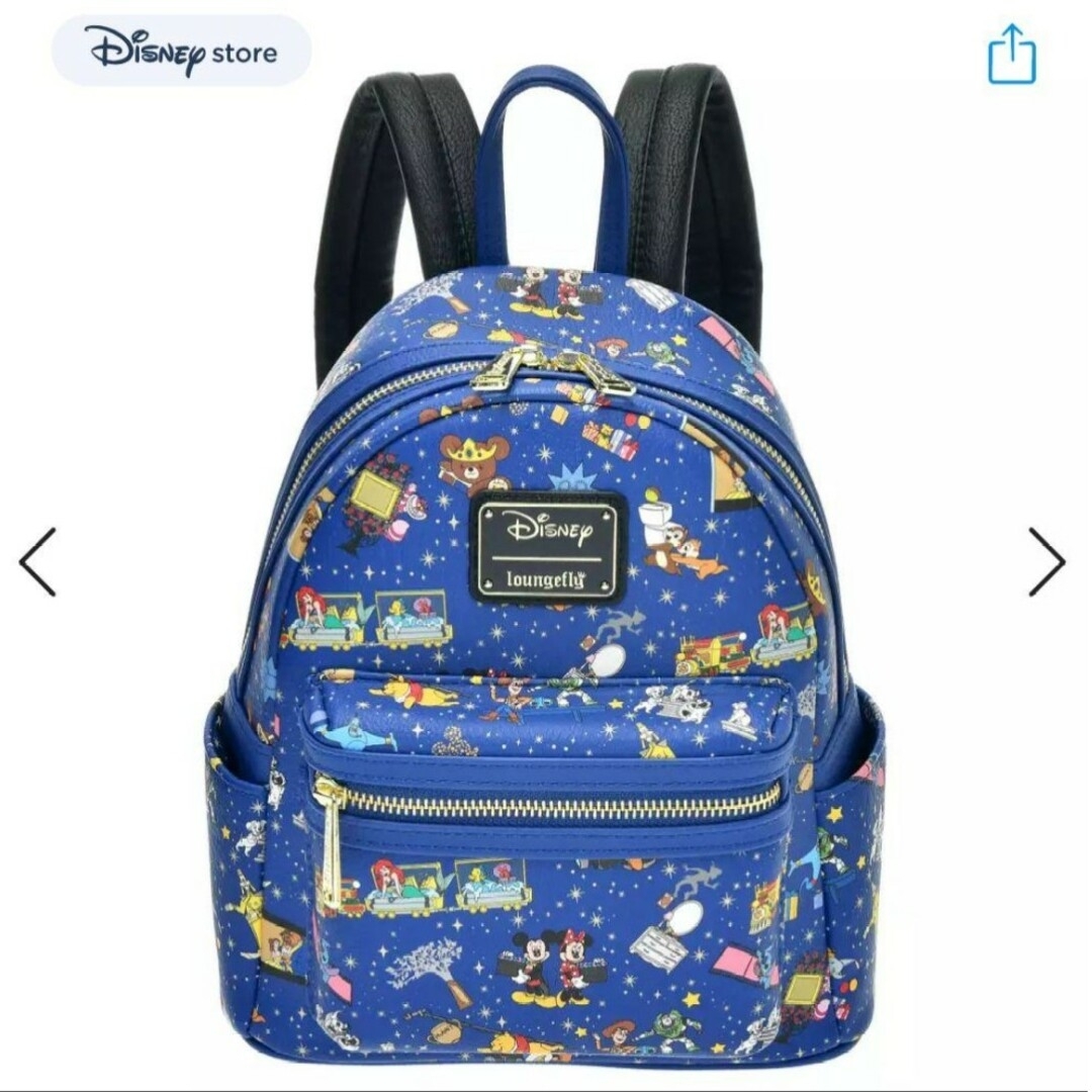 Disney(ディズニー)の★Disney Store ×Loungefly 新品タグ付き リュック エンタメ/ホビーのおもちゃ/ぬいぐるみ(キャラクターグッズ)の商品写真