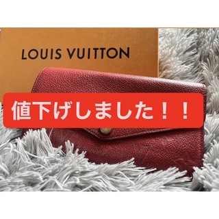 ルイヴィトン(LOUIS VUITTON)の⭐️良品⭐️ルイヴィトン モノグラムアンプラント ポルトフォイユ サラ(財布)