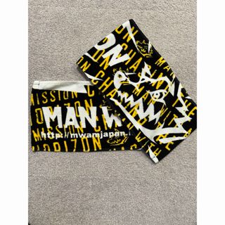 マンウィズアミッション(MAN WITH A MISSION)の新品、未使用　マンウィズ　タオルマフラー　甲子園ライブ限定色(ミュージシャン)