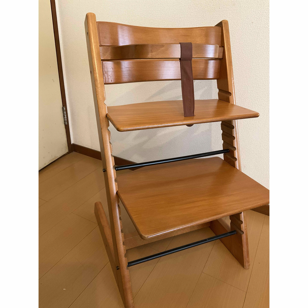 Stokke(ストッケ)のSTOKKE TRIPP TRAPPストッケ トリップトラップ③ベビーガード付き キッズ/ベビー/マタニティの寝具/家具(その他)の商品写真