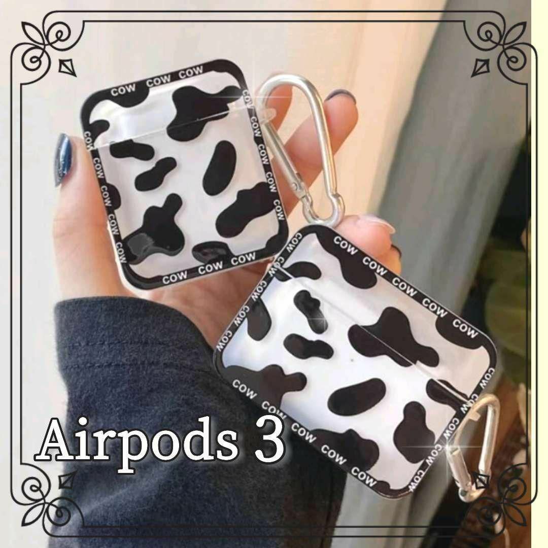 Airpodsケース アニマル柄 第三世代 うし 新品 未使用 Airpods3 スマホ/家電/カメラのオーディオ機器(ヘッドフォン/イヤフォン)の商品写真