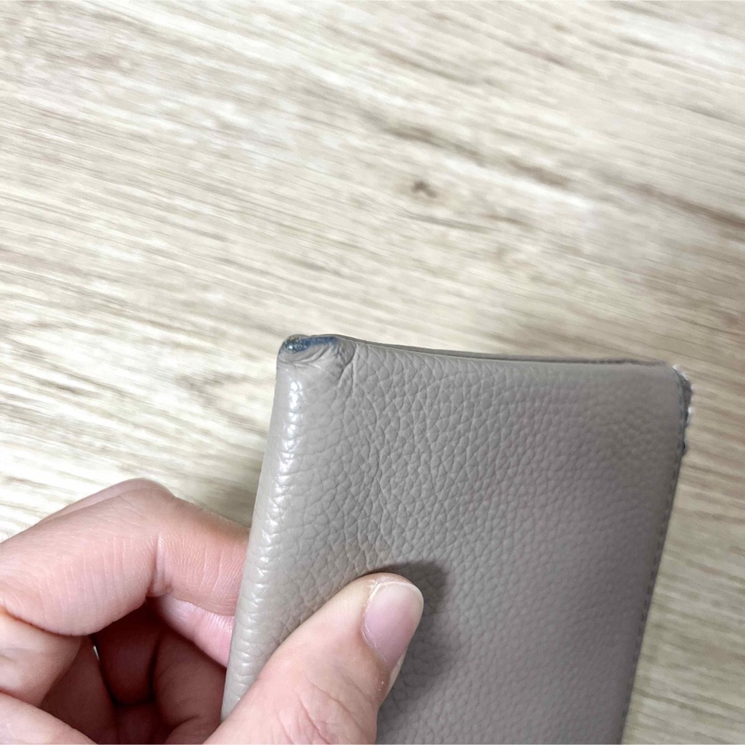 本革 ミニ財布 コンパクト財布 メンズのファッション小物(折り財布)の商品写真