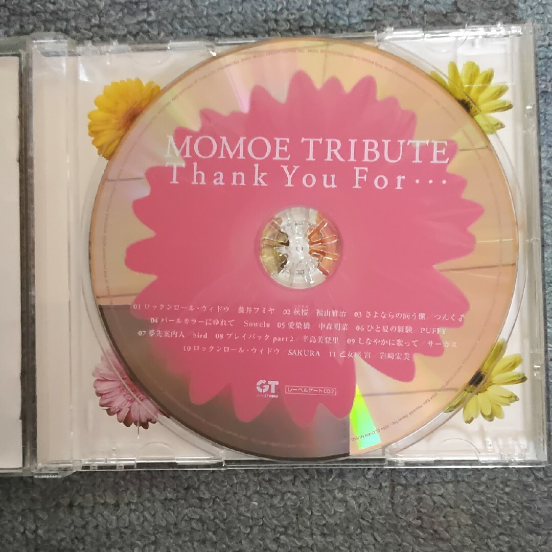 ＭＯＭＯＥ　ＴＲＩＢＵＴＥ　　Ｔｈａｎｋ　Ｙｏｕ　Ｆｏｒ・・・ エンタメ/ホビーのCD(ポップス/ロック(邦楽))の商品写真