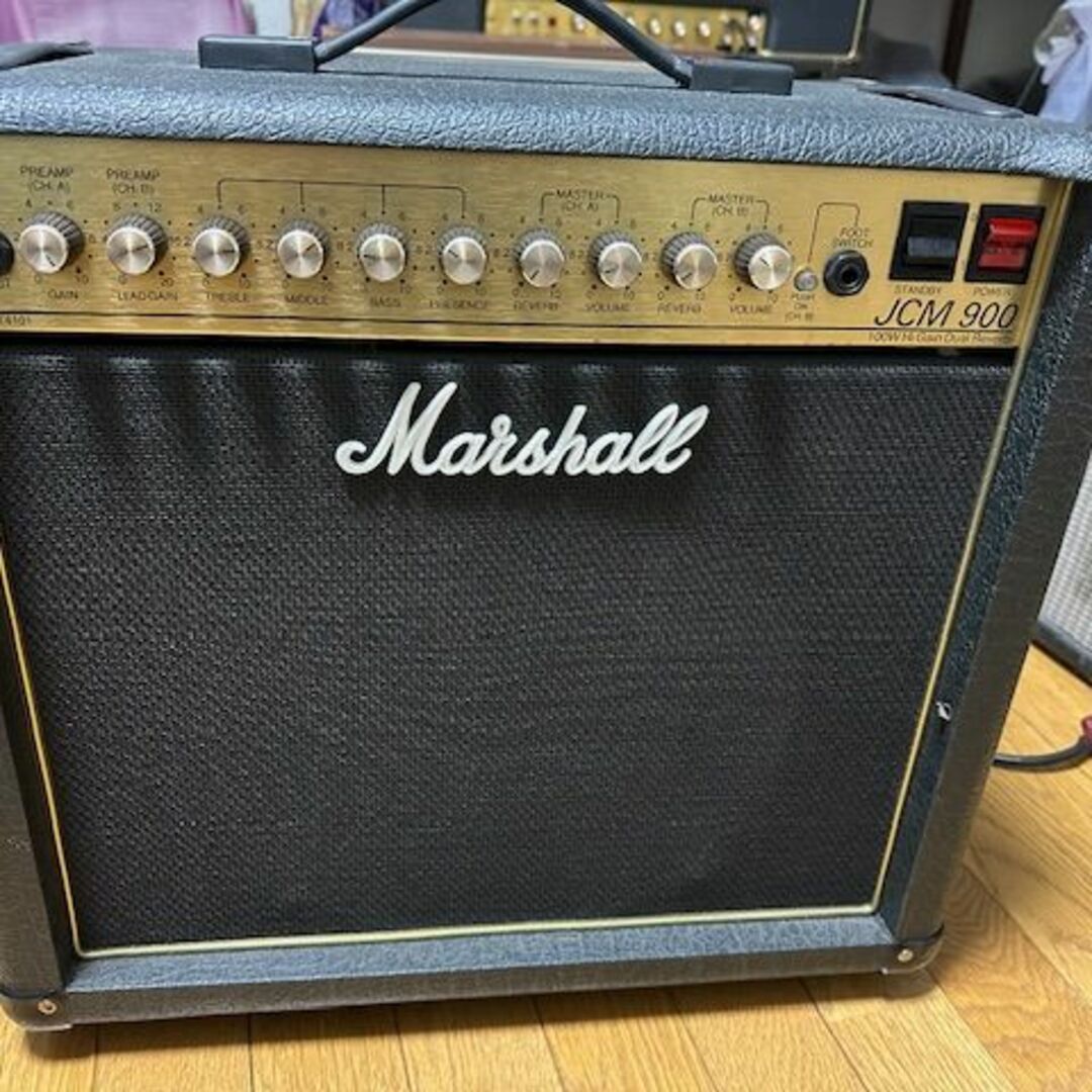 美品!Marshall JCM900 4101 100W グリーンバック1発入り楽器