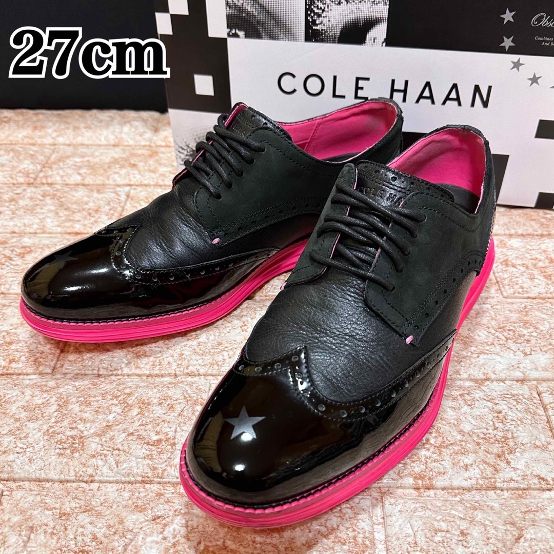 Cole Haan(コールハーン)のPHANTACi ファンタシー×COLE HAANコールハーン ウィングチップ メンズの靴/シューズ(ドレス/ビジネス)の商品写真