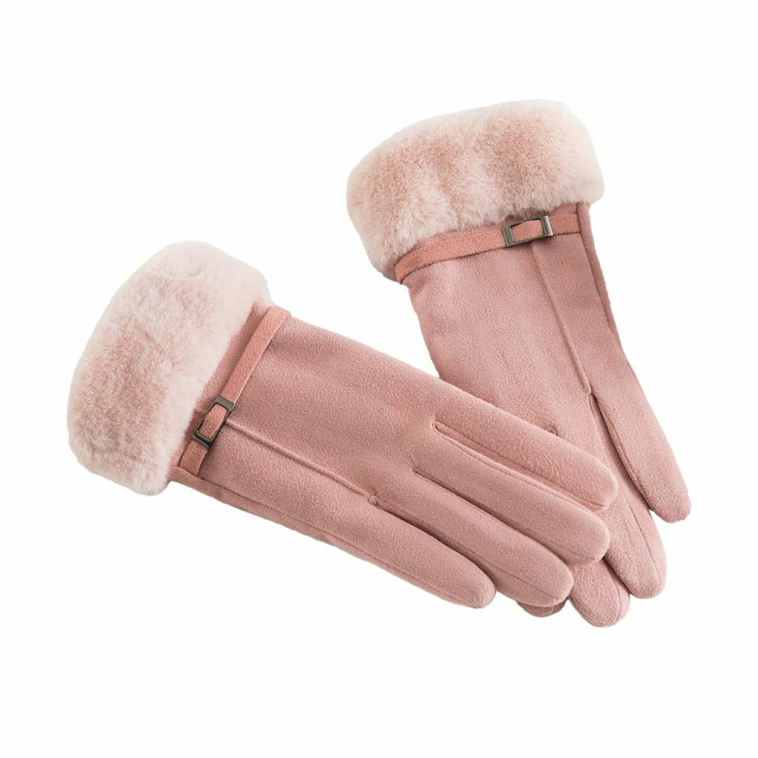 【色: Aピンク】[BAYAGIN] 手袋 レディース 防寒 スマホ操作対応 秋 レディースのファッション小物(その他)の商品写真