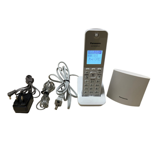 パナソニック(Panasonic)のPanasonic コードレス電話機 ホワイト VE-GDL45DL-W(その他)