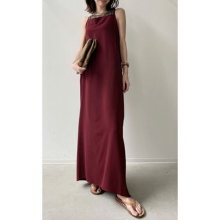 アパルトモンドゥーズィエムクラス(L'Appartement DEUXIEME CLASSE)のL'Appartement Back Drape Cami Dress(ロングワンピース/マキシワンピース)