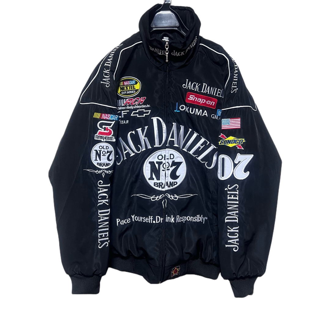 [希少Jack daniels×Jeff hamiltonレーシングジャケット